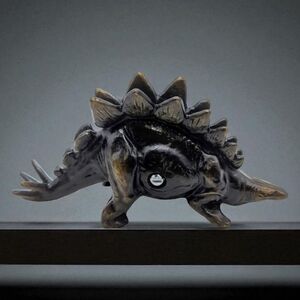Rare 1979 Scott Nelles Bronze Stegosaurus Bank